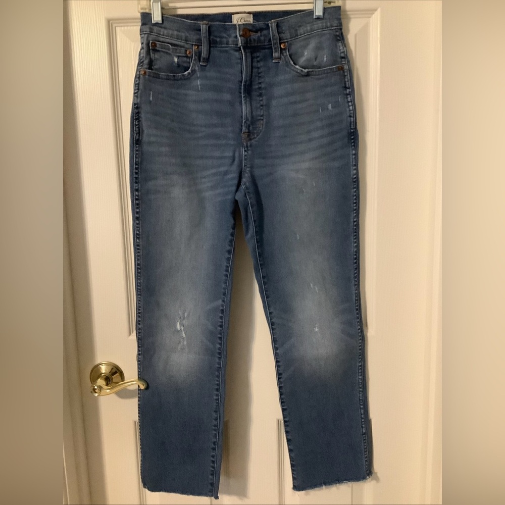 J. Crew Slim Fit Denim Jeans - Classic Blue